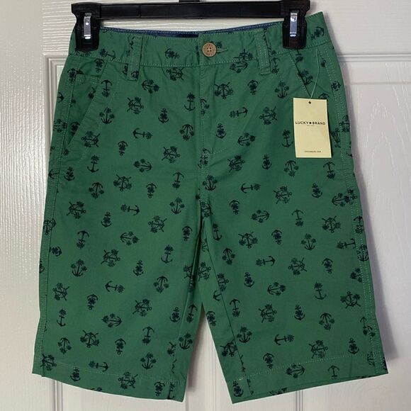 LUCKY BRAND BOYS Anchor Print Shorts - Picture 1 of 7